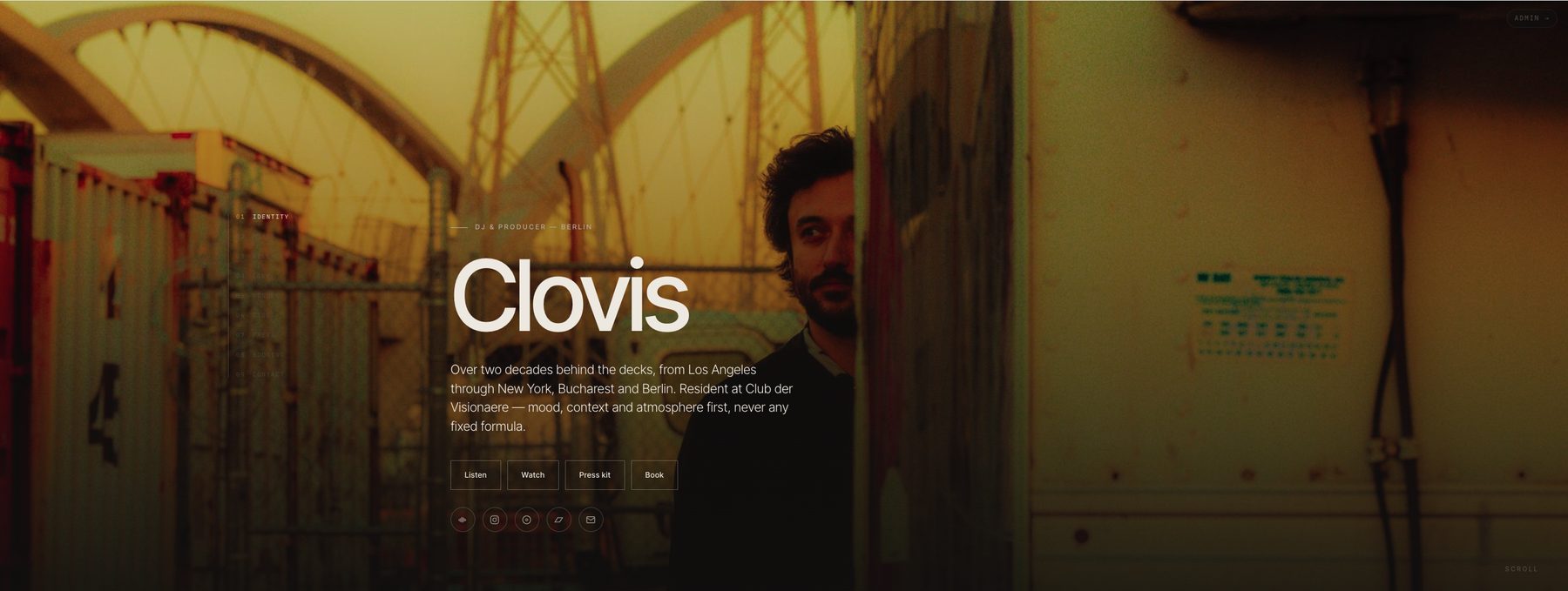 clovisdj.com — site preview