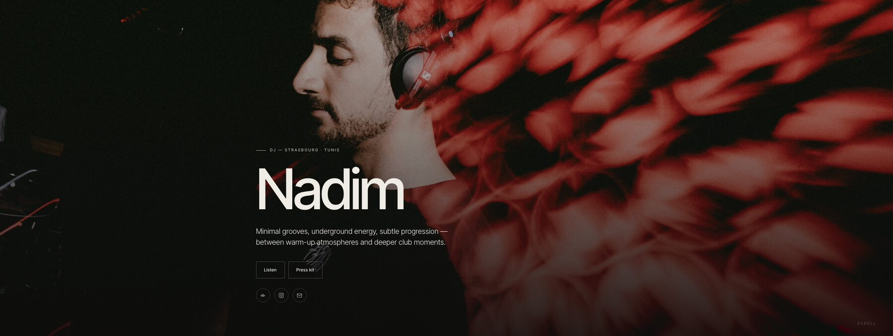 nadim-dj.com — site preview